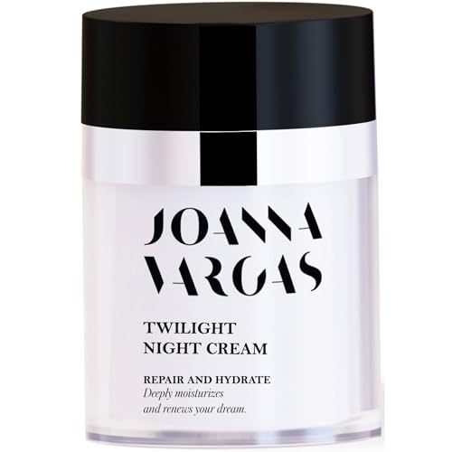 Joanna Vargas Twilight Night Cream - Night Time Face Moisturizer With Epidermal Growth Factors, Seed Oil Complex, & Hyaluronic Acid - Face Cream that Plumps & Smoothes For Supple-looking Skin - 50 ml