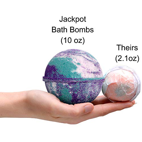 Bath Bomb with Surprise Ring Inside Mermaid Daydream Extra Large 10 oz. Made in USA (Suprise)