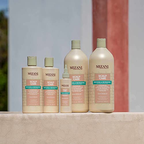 Mizani Scalp Care Dandruff Shampoo | Pyrithione Zinc | Cleanses Hair & Scalp | For Curly Hair | 16.9 Fl Oz
