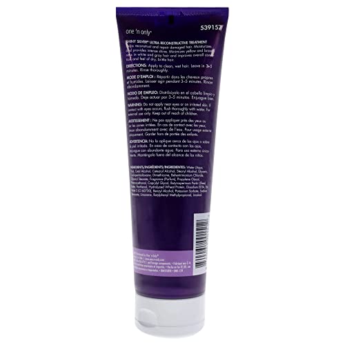 One 'n Only Shiny Silver Ultra Reconstructive Treatment Treatment Women 8.5 oz