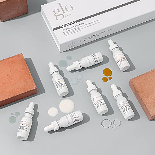 Glo Skin Beauty The Solution Serums Set | Target and Treat Specific Skin Concerns Including Dryness, Fine Lines, Hyperpigmentation, Blemishes, and Sensitivity