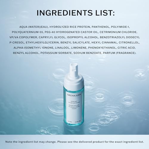 SachaJuan Ocean Mist Volume Hair Mousse 150 ml / 5.1 oz
