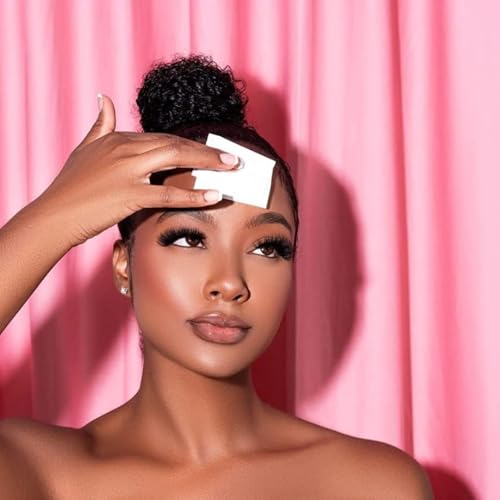Beauty Bakerie Parchment Paper Oil Blotting Sheets for Face, Makeup Essentials for Oily Skin, Blotting Papers for Face, Oil Control Absorbing Sheets, 100 Sheets