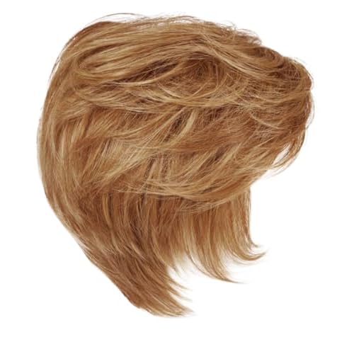 Raquel Welch On Your Game Natural Looking Short and Sassy Wig By Hairuwear, Average Cap, Rl14/22, Golden Pecan