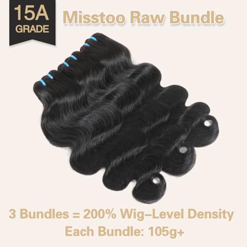 15A Cambodian Body Wave Bundles, 3 Bundles 16 16 16 Inch, Ultra Thin Double Drawn Sew In Weft, Unprocessed Raw Virgin Real Human Hair Extensions, Cuticle Aligned, Triple Lifespan, Reusable