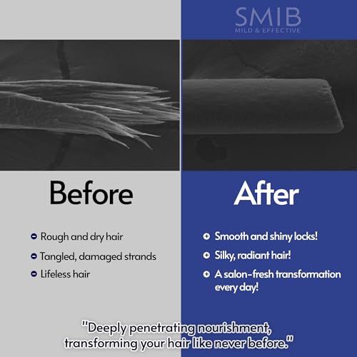 SMIB Lactobio 1'Min Silk Hair Treatment - 100 Billion Postbiotic-Powered Formula for Silky, Healthy Hair?Nourish & Protect -Strengthen & Nourish with Advanced Scalp Care - Korean Formula (14.10 oz)