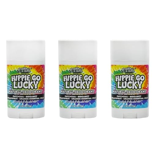 Frankie & Myrrh 3 pack Hippie Go Lucky Natural Deodorant