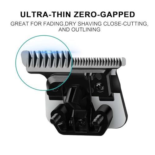 Trimmer Replacement Blade for Babyliss Pro All FX787 & FX726 Hair Trimmers,DLC 2.0 Clipper Replacement Blades Compatible with BaByliss Barberology Trimmer Blades,Black