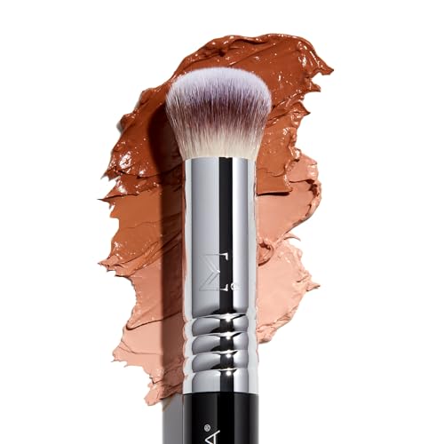 Sigma Beauty F26 Domed Concealer Brush ? Under Eye Corrector, Ultra-Soft Dense Rounded Fibers, Waterproof Handle with SigmaAlloy Ferrule ? Makeup Brush for Cream or Liquid, Ideal for Women's Makeup