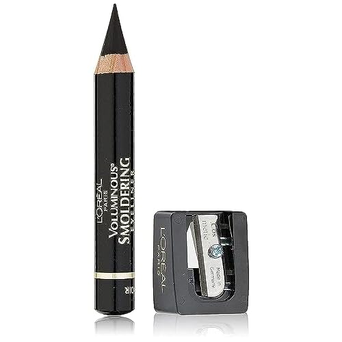 L'Oreal Paris Voluminous Smoldering Eyeliner, Black, 0.056 Oz, 1 Count