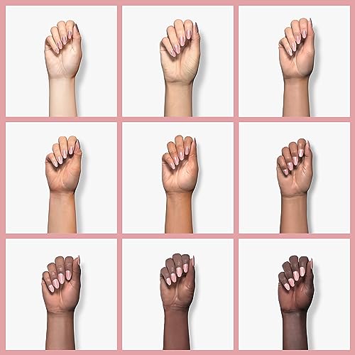 RARJSM Nude Gel Polish Sheer Rose Pink Gel Nail Polish Clear Pink French Manicure Nude Pink Jelly Nail GelPolish Varnish Curing Requires 1pcs 15ml LED UV Gel Soak Off for Home Salon Nail Art DIY