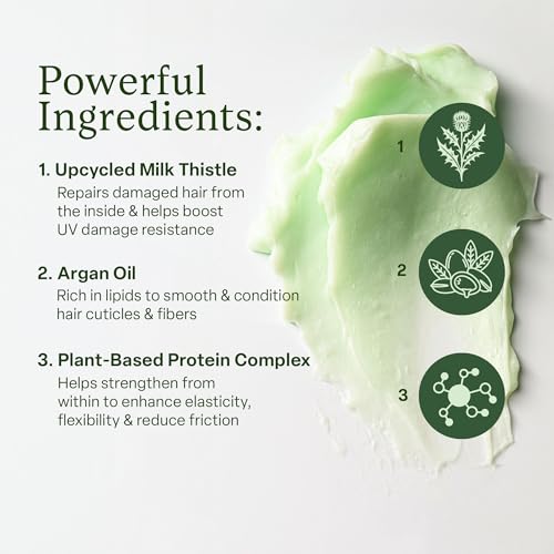 Divi Whipped Repair Hair Treatment Mask Deep Conditioning Hair Mask for Dry, Damaged, and Color-Treated Hair