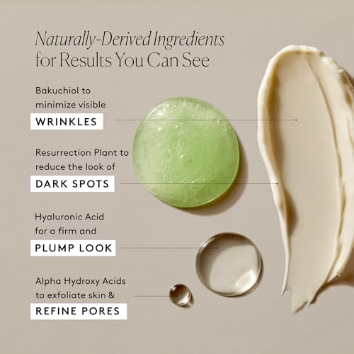 Naked & Thriving The Advanced Renewal Routine | Restore Ultra-Rich Night Cream (50g) + Refresh Gentle Enzyme Cleanser (120ml) + Renew Resurfacing Night Serum (30ml) (Set of 3)