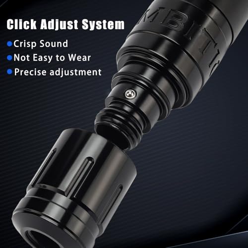 Ambition Storm Wand Tattoo Machine with Extra 2400mAh Battery Power - Rotary Tattoo Gun Cartridge Pen with Coreless Motor Digital LED Display for Professional and Beginners Tattoo Artists