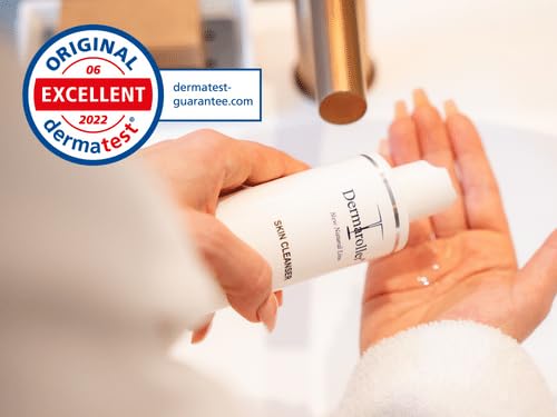 Dermaroller New Natural Line Skin Cleanser - Aloe Vera, Coconut Glucoside, Orange Peel Oil - Gentle, Deep Pore Cleansing & Moisturizing - Removes Makeup, Preps Face for Follow-Up Care - 6.76 fl oz