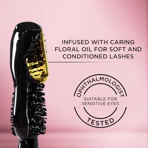 L'Oreal Paris Voluminous Makeup Lash Paradise Mascara, Voluptuous Volume, Intense Length, Feathery Soft Full Lashes, No Flaking, No Smudging, No Clumping, Blackest Black, 0.28 Fl Oz (Pack of 1)