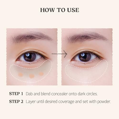 Salmon darkcircle concealer cream #1 (0.35oz/10g)