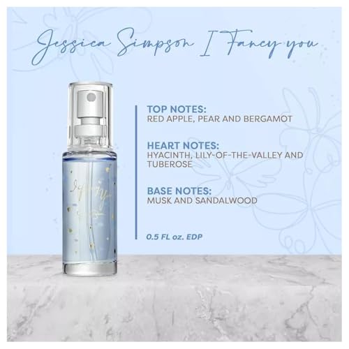 Jessica Simpson Collection 4-Piece Gift Set for Women ? Mini Eau de Parfum Travel Spray ? 0.5 Ounce