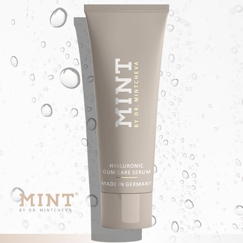 Mint Hyaluron Gum serum 75ml - Restorative Care for Stressed Gums - Against Bleeding Gums and Gum Recession - by Dr. Mintcheva