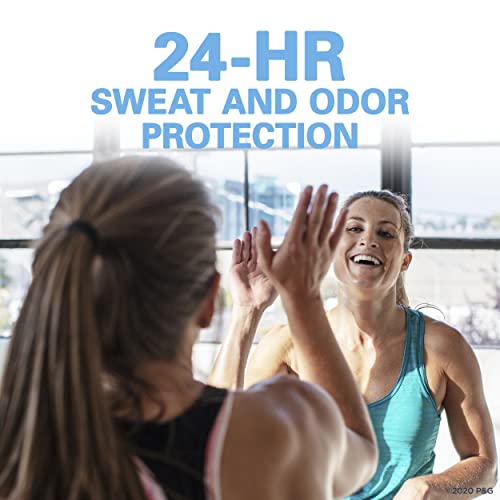 Secret Antiperspirant and Deodorant for Women, 24hr Sweat & Odor Protection, PH Balanced Protection, Gentle on Skin, Invisible Solid, Powder Fresh Scent, 2.6 oz