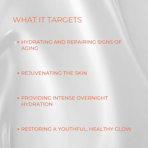 Nightly Restore - Dermatologist Tested & Recommended Anti-Aging Night Cream - Clinically Proven Formula, 2.1 fl oz