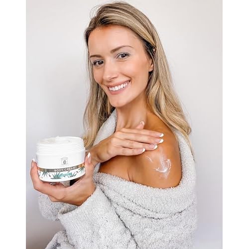 Body Cream with Olive Oil & Aloe Vera - Deep Hydration and Nourishment, 7.05 fl. oz