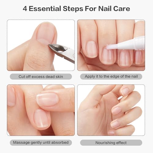 Brother Cosmetics Nail Growth & Repair Oil - Natural Rejuvenation, Instant Nail Strength (3PCS)