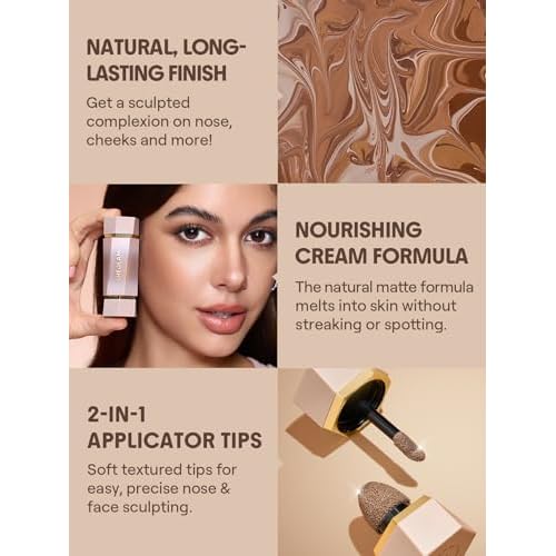 SHEGLAM Precision Sculpt Liquid Contour Duo-Warm Honey