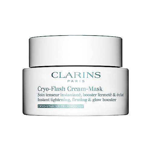CLARINS Cryo-Flash Face Mask | Visible Lift Effect in 10 Minutes* | Visibly Minimizes Pores | Boosts Radiance | Pro Like Results | All Skin Types