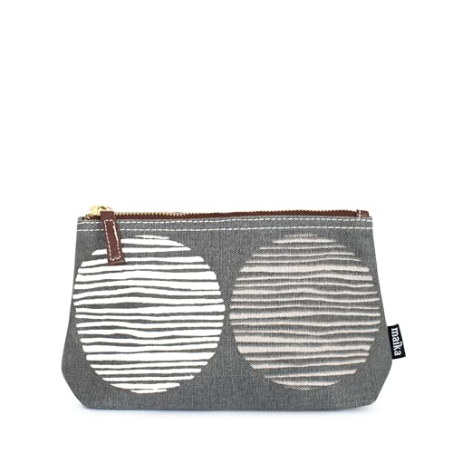 MAIKA Recycled Canvas Small Travel Pouch,