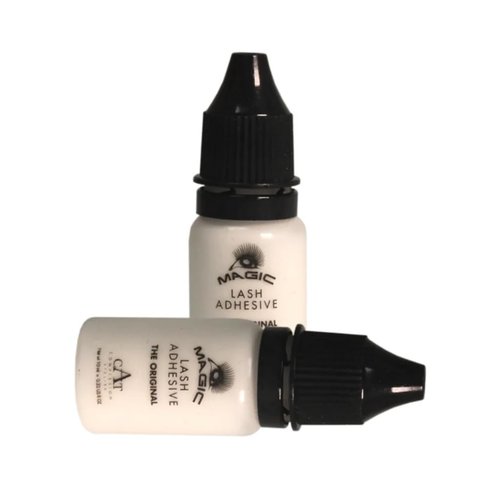 CAT Lash Adhesive, Lash Glue, 72+hr Extra Strong Long Lasting Wear Formula Waterproof Latex Free Fast Drying Eyelash Glue CAT (0.33 fl. OZ/ 10 ML)