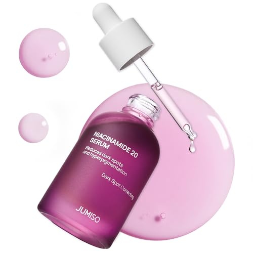 JUMISO Niacinamide 20 Serum - Korean Face Serum with Glutathione, TXA Tranexamic Acid and Centella Complex - Reduces Pigmentation, Uneven Skin Tone, Pore Care for Sensitive Skin, 1.35 fl.oz.