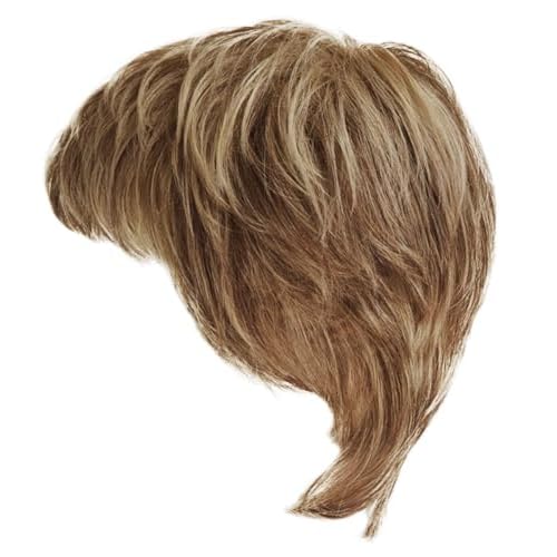 Raquel Welch Straight Chic Short Pixie Boy-Cut Wig by Hairuwear, Petite Average Cap - SS10/22 Iced Cappuccino