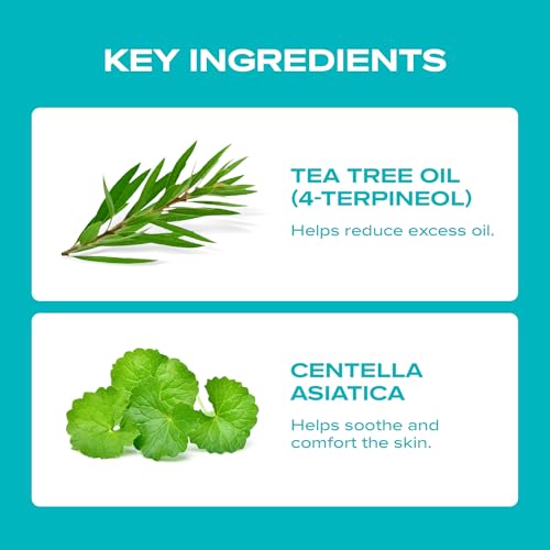 ? Magic Tea Tree Oil for Face, Clarifying Facial Oil for Oily & Sensitive Skin, Lightweight Daily Care with Tea Tree, Skin-Balancing Vegan Korean Skincare, 0.7 fl oz