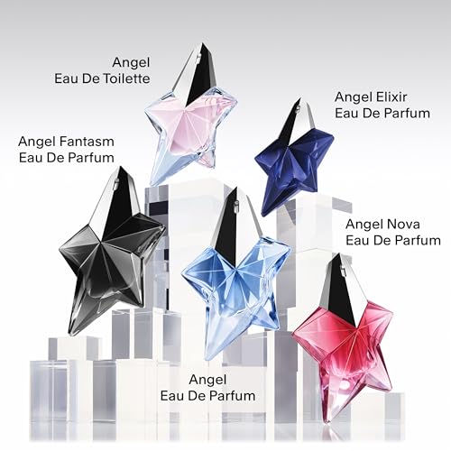 MUGLER Angel Nova - Eau de Parfum - Women's Perfume - Floral & Fruity - With Bergamot, Rose, and Cedarwood- Long Lasting Fragrance