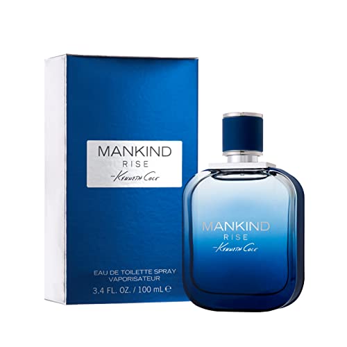 Kenneth Cole Mankind Rise Eau de Toilette Cologne for Men, Notes of Eucalyptus, Ginger, and Sandalwood