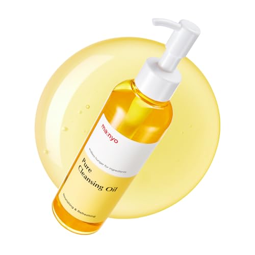 ma:nyo Pure Cleansing Oil, Natural Oil Cleanser for Face, Makeup Blackhead Remover, Korean Skin Care, 6.76 fl oz (200ml)