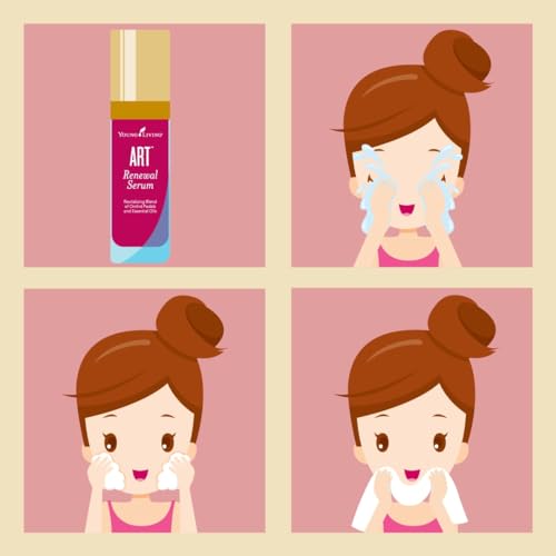 Young Living ART Renewal Serum - 20 ml - Natural Skin Care Protection for Youthful Radiance, Skin Tone Balance, and Refreshing Hydration - Deep Nourishment