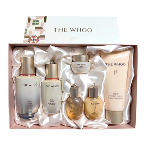 THE WHOO Bichup Ultimate Recovery Youth Serum Special SET. Excellent at The Improvement Efficacy of Skin Barrier, Skin Revitalizing, Moisturizing, Anti-Aging. Made in Korea