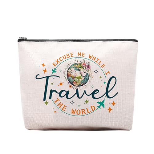 Travel Gifts for Women: Cosmetic Bag - Best for International Travelers & Weekend Trips