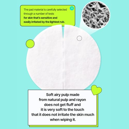 Calming Tok Cica Heartleaf Trouble Pads, Cooling & Hydrating Facial Toner Pads for Sensitive Skin, Mild Exfoliating & Soothing, Easy-Split for Multi-Use, Daily Korean Skin Care (70 Sheets)