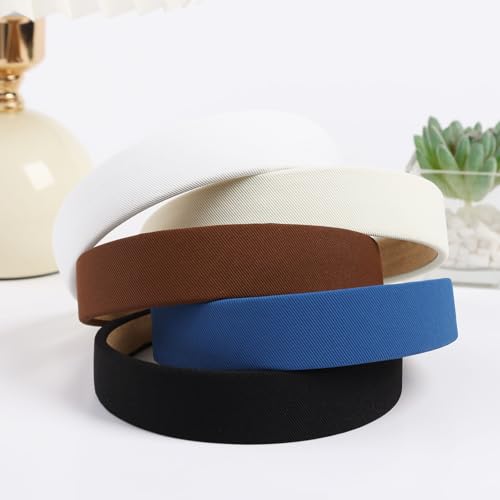 5 Pack Headbands for Women Non-Slip, Fashion Head Bands for Women's Hair, Trendy Womens Headbands, Cute Hairbands for Girls, Women's Hair Accessories - A