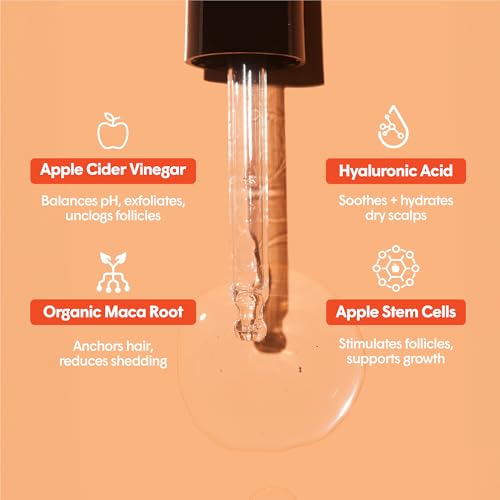 dpHUE ACV Daily Scalp Serum - 1.7 fl oz - Helps Soothe Dry Scalps & Activate Healthy Hair Growth - Formulated with Hyaluronic Acid