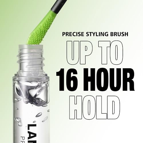 Brow Glue Eyebrows Gel - Long-Lasting Clear Brow Setting Gel, Transparent Eyebrow Styling Wax for Natural-Looking, Fluffy Brows, Mild Ingredients, Waterproof & Smudge-Proof, Easy Application