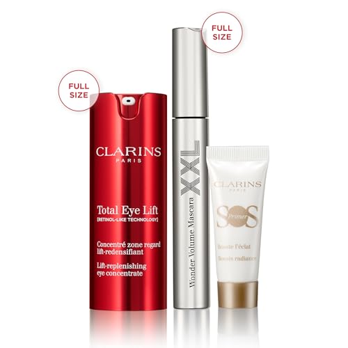 Clarins NEW Total Eye Lift | Anti Aging Eye Cream | Targets Wrinkles, Crow's Feet, Dark Circles and Puffiness For a Visible Eye Lift in 30 Seconds | REFILLABLE