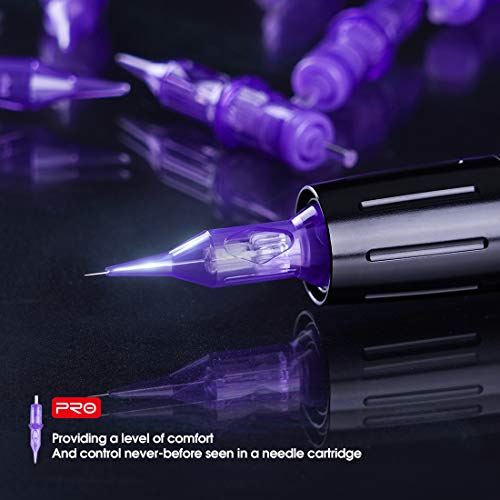 Mast Pro Smp Professional Cartridges Tattoo Needles 3 Round Liner 0.25MM Needles for Permanent Makeup Hair Scalp 0803RL