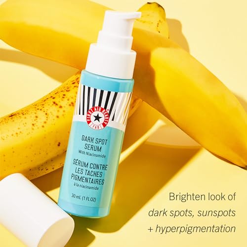 First Aid Beauty - Dark Spot Serum with Niacinamide, Helps Reduce Look of Dark Spots, Sun Spots, Hyperpigmentation, Discoloration & Post-acne marks, Non-Comedogenic, Safe for Sensitive Skin, 1 oz