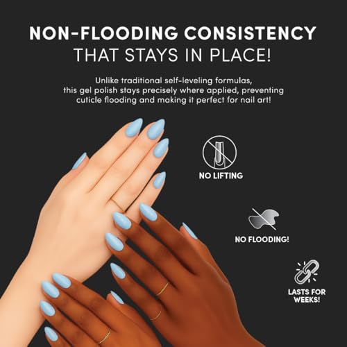 Chaun Legend Gel Nail Polish | In Too Deep LG5228 (true navy) | Soak Off UV LED Cure Gel Polish High Gloss 15ml
