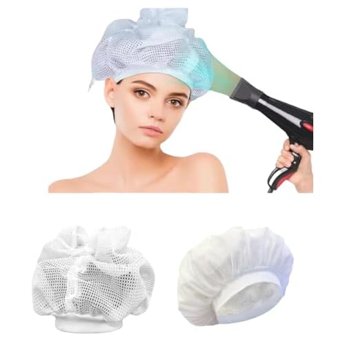 Net Plopping Cap,Hair Cover for Sleeping Soft Elastic Band Mesh Cap,Womens Bonnets for Hair Sleeping,£¨total 2pcs)