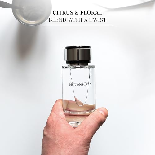 Mercedes Benz For Men - Elegant Fragrance With Woody, Sensual Musky Notes - Mesmerize The Senses With Original Luxury Men¡¯s Eau De Toilette Spray - Endless Day Through Night Scent Payoff - 4 OZ